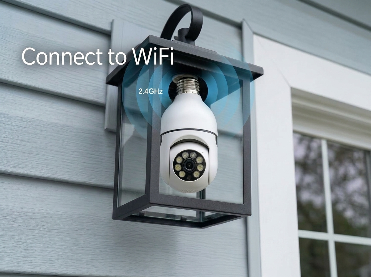 GuardBulb 360 Bulb Camera - Easy-Install Security!